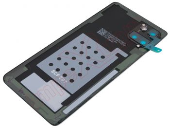 Tapa de batería Service Pack plateada "Aura glow / Silver" con lente de camaras para Samsung Galaxy Note 10 lite, SM-N770